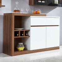 现代简约餐边柜时尚餐厅储物柜多功能酒柜免漆小户型地柜客厅家具 双