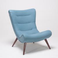 蜗牛椅单人沙北欧老虎椅现代简约卧室布艺沙台卧室懒人沙