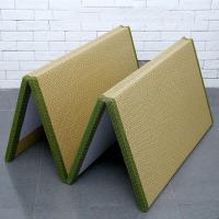 夏季折叠榻榻米床垫打地铺睡觉午休垫防潮藤席椰棕地垫飘窗折叠床