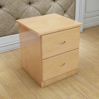 实木床头柜卧室收纳时尚现代斗柜带简约田园储物柜松木家具