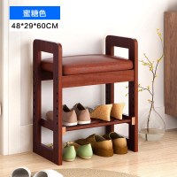 实木换鞋凳鞋柜简约现代穿鞋凳创意沙凳多功能矮凳可坐储物凳