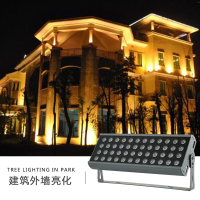 外墙射灯led户外防超亮投光灯七彩投射灯长条绿化楼体亮化射灯