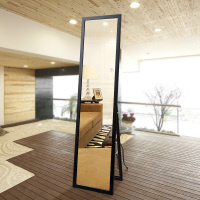 穿衣镜全身镜带支架壁挂更衣镜服装店落地镜卧室家用试衣镜子