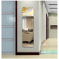 防爆免打孔全身穿衣镜壁挂粘贴墙无框寝室学生宿舍服装店试衣镜子