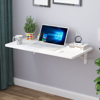 家用简易壁桌折叠桌餐桌挂墙桌连壁桌壁挂墙上桌电脑桌书桌靠墙桌