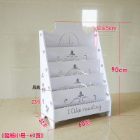 儿童书架绘本架家用小孩学生幼儿园宝宝图书柜收纳落地简易经济型