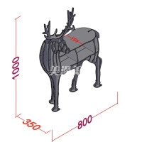 客厅玄关桌边几落地书架置物架服装店橱窗道具摆件店场景展示架