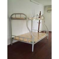 2019双层1.2米简约宿舍员工上下铺铁架床1.5米母子高低铁床 兰色角铁 其他