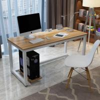 2019简约现代家用单人双人长条办公桌台式电脑桌网吧电竞桌大写字书桌