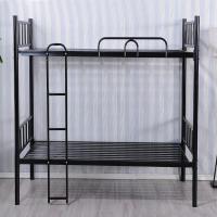 2019铁床双层铁床上下铺床高低床铁架床员工宿舍铁床单人床铁艺1.2 木板1500X1900上下床 其他