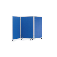 2019苏州办公室内屏风隔断活动带轮可移动折叠铝合金板材车间屏风隔墙