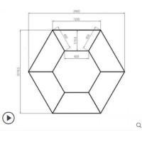 2019学校家具组合幼儿园梯形桌少儿培训桌辅导班课桌拼接彩色美术桌椅