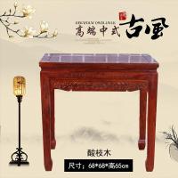 2019新款家具木小方桌四方桌木实木餐桌棋牌桌学习桌八仙桌正方桌