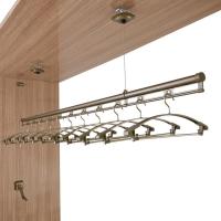 2019新款家具衣恋阳光 升降晾衣架单杆式室内阳台家用阳台手摇晒衣架加厚 银1.2米不含衣架 大