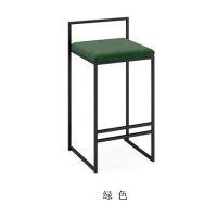 2019新款家具创意吧台椅 时尚简约轻奢酒吧凳铁艺高脚凳家用酒吧凳 北欧吧台椅