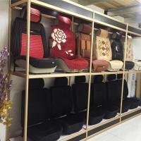 2019汽车坐垫展示架玻璃展示柜座椅模型展架展柜4S店脚垫货架用品机油