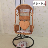 2019真藤椅天然藤吊篮秋千吊椅室内鸟巢吊篮藤躺椅摇椅阳台室内单双人