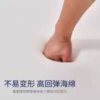 苏宁放心购加厚高密度海绵床垫1.5m1.8m单双人床垫 0.9m1.2米学生宿舍定做A-STYLE