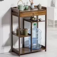 苏宁放心购沙发边几简约迷你小茶几茶水架茶柜可移动边柜茶桌角几桌烧水桌子A-STYLE