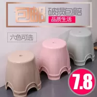 苏宁放心购椅子时尚浴室餐桌小板凳塑料圆凳儿童矮凳加厚凳子成人换鞋凳A-STYLE