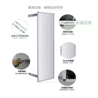 苏宁放心购苏宁严选 衣柜镜子推拉镜旋转镜试衣镜衣橱内隐藏式折叠镜伸缩全身镜穿衣镜 D款白木纹100*40 其他 否A-S