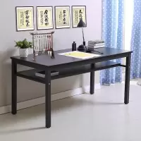苏宁放心购书法桌子书画桌毛笔字桌脑桌简易书桌办公桌培训桌课桌写字台简约定制A-STYLE