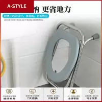 苏宁放心购折叠不锈钢坐便椅老人孕妇坐便器蹲厕椅马桶病人通用助便器大便椅A-STYLE