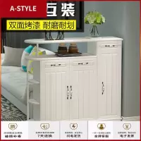 苏宁放心购韩式欧式鞋柜酒柜简约现代双面烤漆厅玄关鞋柜隔断鞋柜田园A-STYLE