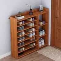 苏宁放心购 简约现代人造板式客厅家具 鞋架子简易家用口多层经济型木质置物架宿舍省空间防尘鞋柜收纳 A-STYLE