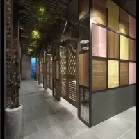 苏宁放心购北欧客厅屏风隔断玄关柜 简约现代多功能储物柜鞋柜厅柜装饰柜A-STYLE家具