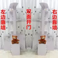 苏宁放心购装饰厅柜双面开隔断柜子客厅玄关柜简约现代酒柜鞋柜屏风柜A-STYLE家具
