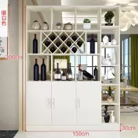 苏宁放心购简约现代客厅隔断柜厅柜双面酒柜屏风装饰柜储物柜子鞋柜玄关柜A-STYLE家具