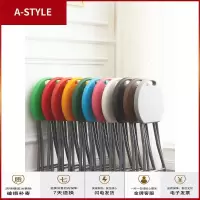 苏宁放心购加厚塑料折叠凳子家用餐凳成人高圆凳简约户外便携客厅宿舍小凳子A-STYLE家具