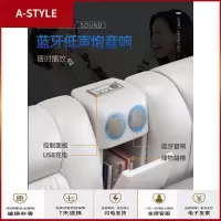 苏宁放心购榻榻米床主卧 现代简约真皮床双人床多功能按摩床储物床婚床主卧A-STYLE家具