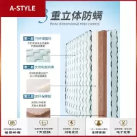 苏宁放心购可折叠椰棕床垫榻榻米1.8米1.5m1.35儿童1.2硬棕垫软乳胶拆洗定做A-STYLE家具