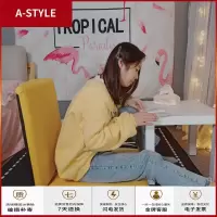 苏宁放心购懒人沙发榻榻米靠背椅沙发椅床上椅子日式小型地上阳台网红款躺椅A-STYLE家具