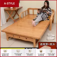 苏宁放心购折叠沙发床两用双人单人多功能小户型家用沙发1.5米伸缩经济型床A-STYLE家具