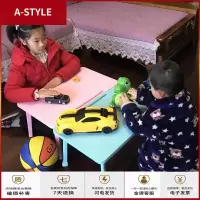 苏宁放心购笔记本电脑桌做床上简易书桌学生寝室宿舍学习桌可折叠懒人小桌子A-STYLE家具