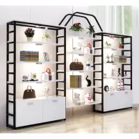 苏宁放心购产品货柜精品陈列柜展示柜自由组合化妆品展示隔断柜子货架展示架A-STYLE