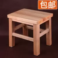 苏宁放心购家用实木凳子创意板凳橡木的木小方凳矮换鞋凳客厅简约现代茶几A-STYLE