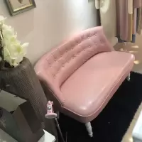 苏宁放心购服装店小沙发单人双人三人小户型美式迷你网红款店铺卧室沙发欧式A-STYLE