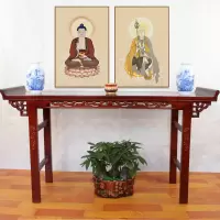 苏宁放心购条案中式仿古实木条几客厅玄关佛台家用简约供奉禅意现代中堂供桌A-STYLE