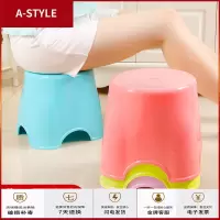 苏宁放心购塑料凳子加厚型矮凳简约家用高凳儿童成人小板凳餐桌凳换鞋凳椅子A-STYLE