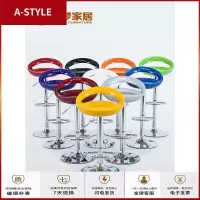 苏宁放心购家用吧台椅 时尚靠背酒吧椅子 前台收银高脚凳子简约吧椅欧式吧凳A-STYLE