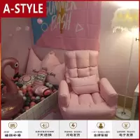苏宁放心购懒人沙发榻榻米喂奶哺乳椅可折叠躺椅子女生小户型网红款单人卧室A-STYLE