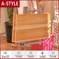 苏宁放心购[住宅家具]牛盾简易折叠桌/家庭餐桌吃饭桌/户外便携式手提餐桌A-STYLE家具