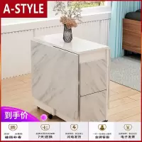苏宁放心购折叠桌子餐桌家用小户型现代简易小型多功能长方形可移动吃饭桌子A-STYLE家具