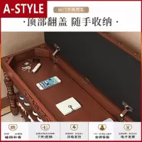 苏宁放心购换鞋凳鞋柜家用进可坐入鞋柜凳式多功能收纳储物口穿鞋凳子A-STYLE家具