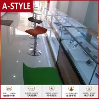 苏宁放心购吧台椅升降高脚凳吧台凳酒吧椅现代简约前台椅手机店营业厅椅凳子A-STYLE家具