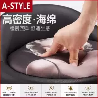 苏宁放心购吧台椅升降高脚圆凳子酒吧前台椅子靠背家用旋转收银台手机店A-STYLE家具